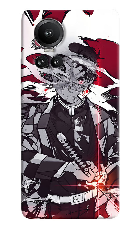 Demon Slayer Oppo Reno10 5G/10 Pro 5G Hard Case Back Cover by Casekaro