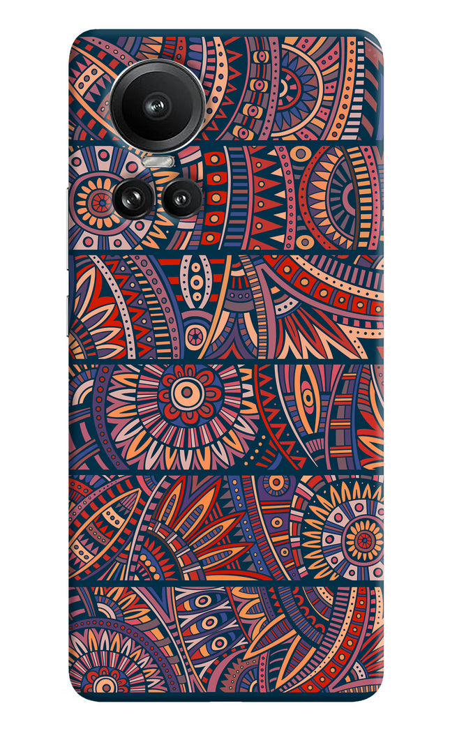African Culture Design Oppo Reno10 5G/10 Pro 5G Hard Case Back Cover by Casekaro