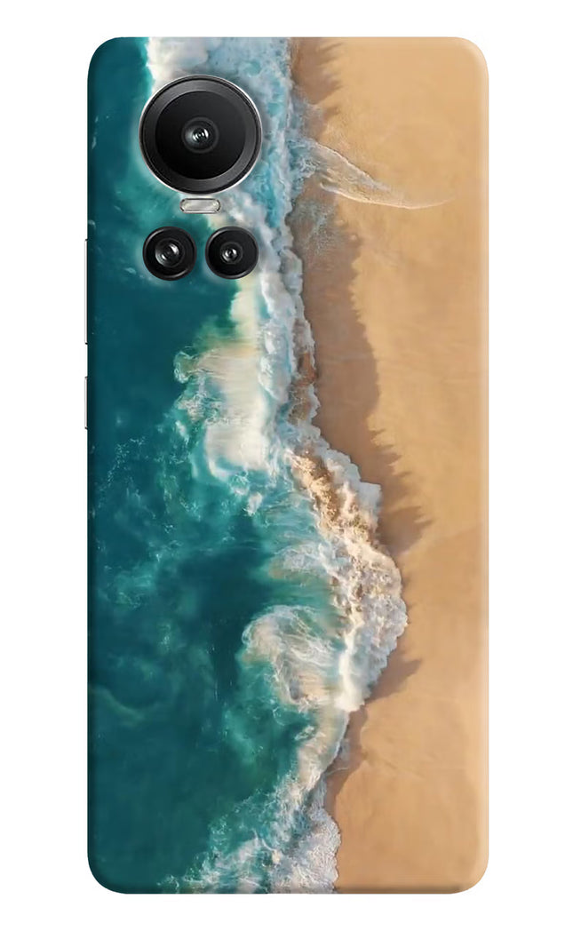 Ocean Beach Oppo Reno10 5G/10 Pro 5G Hard Case Back Cover by Casekaro