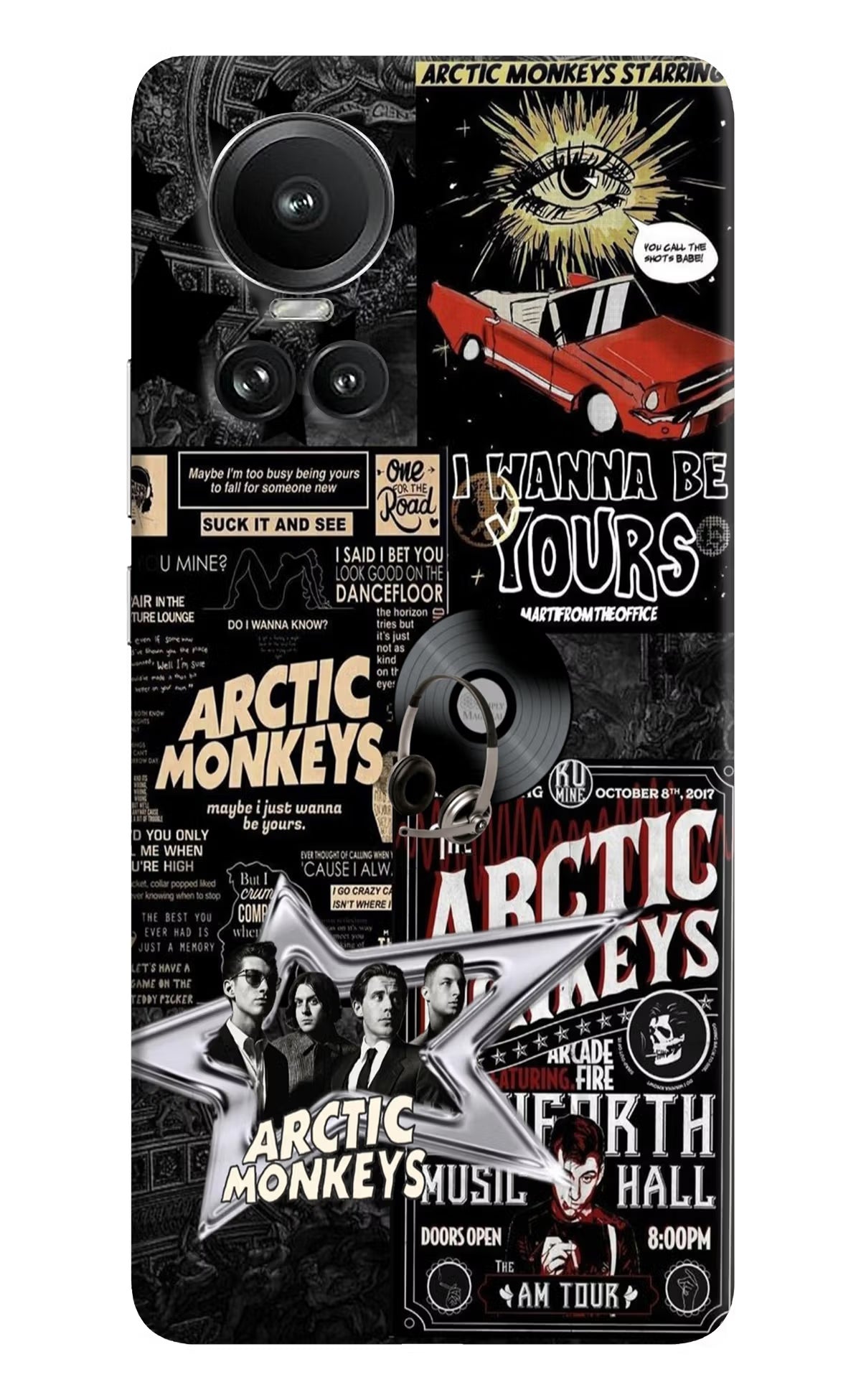 Arctic Monkeys Oppo Reno10 5G/10 Pro 5G Hard Case Back Cover by Casekaro