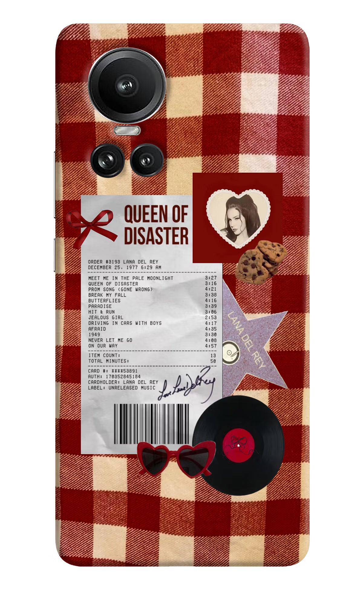 Queen of Disaster Oppo Reno10 5G/10 Pro 5G Hard Case Back Cover by Casekaro