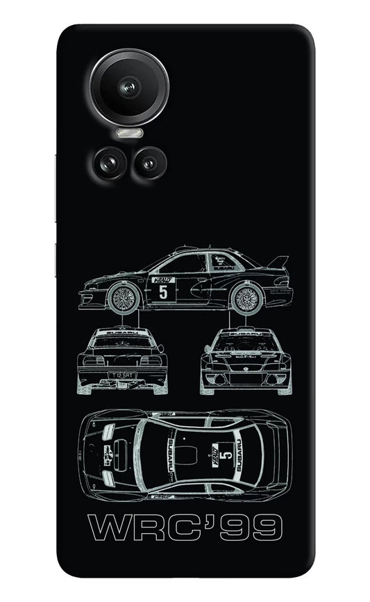 WRC'99 Oppo Reno10 5G/10 Pro 5G Hard Case Back Cover by Casekaro