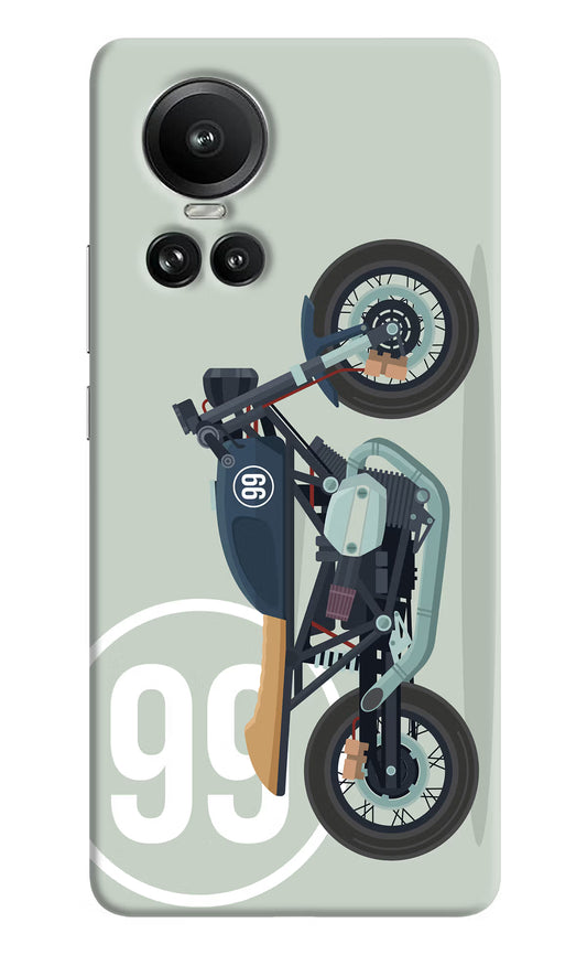 Classic Cafe Racer 99 Oppo Reno10 5G/10 Pro 5G Hard Case Back Cover by Casekaro