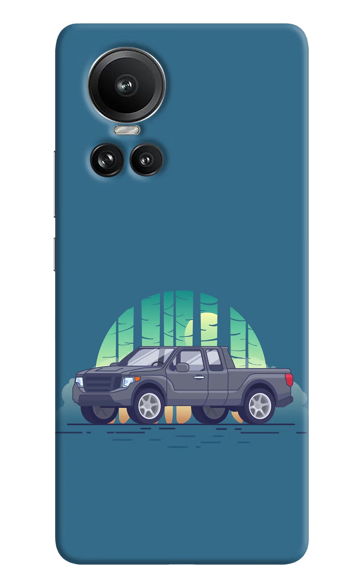 Retro Garage Vibe Oppo Reno10 5G/10 Pro 5G Hard Case Back Cover by Casekaro