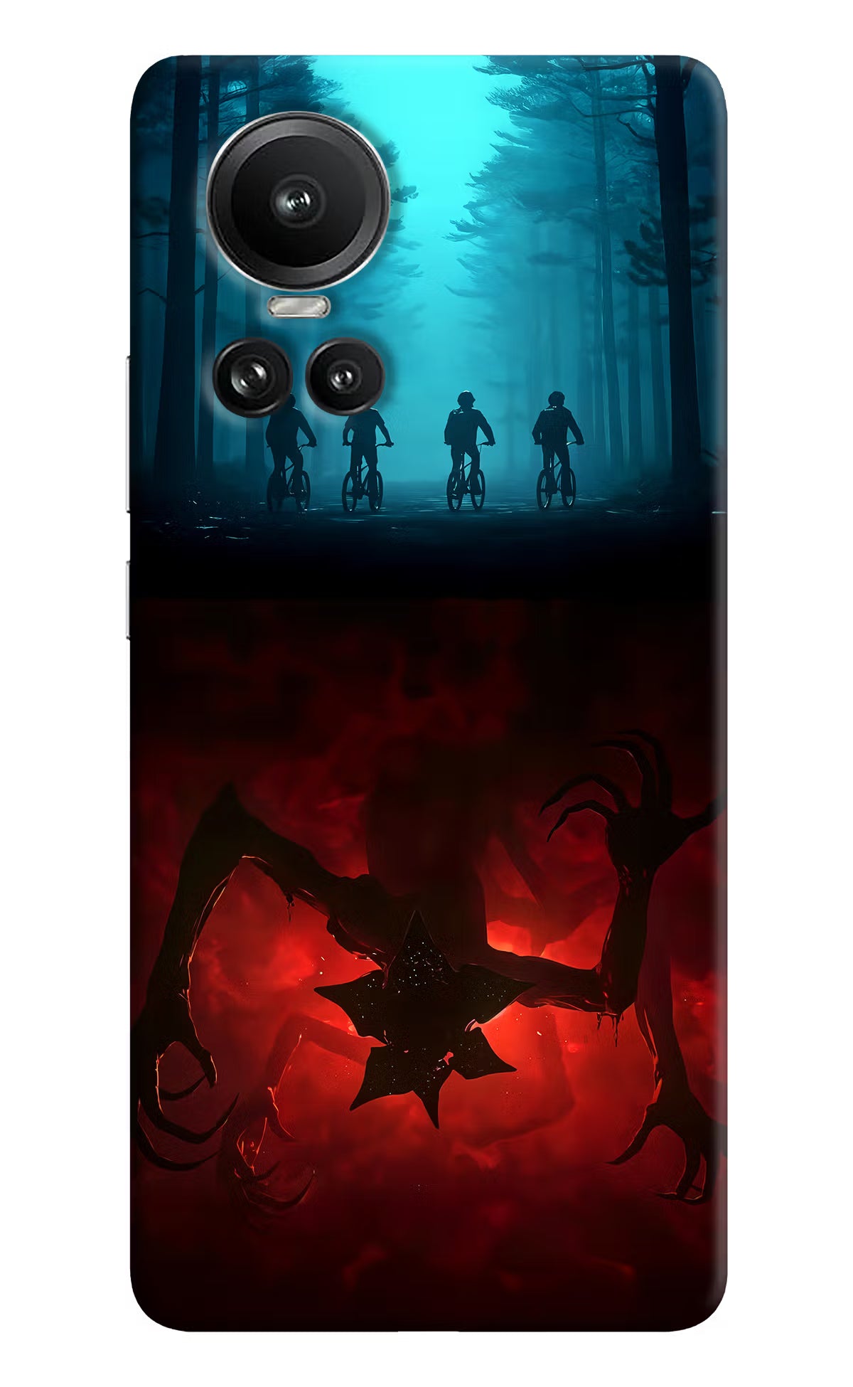 Ordinary Things Downside Up Oppo Reno10 5G/10 Pro 5G Hard Case Back Cover by Casekaro