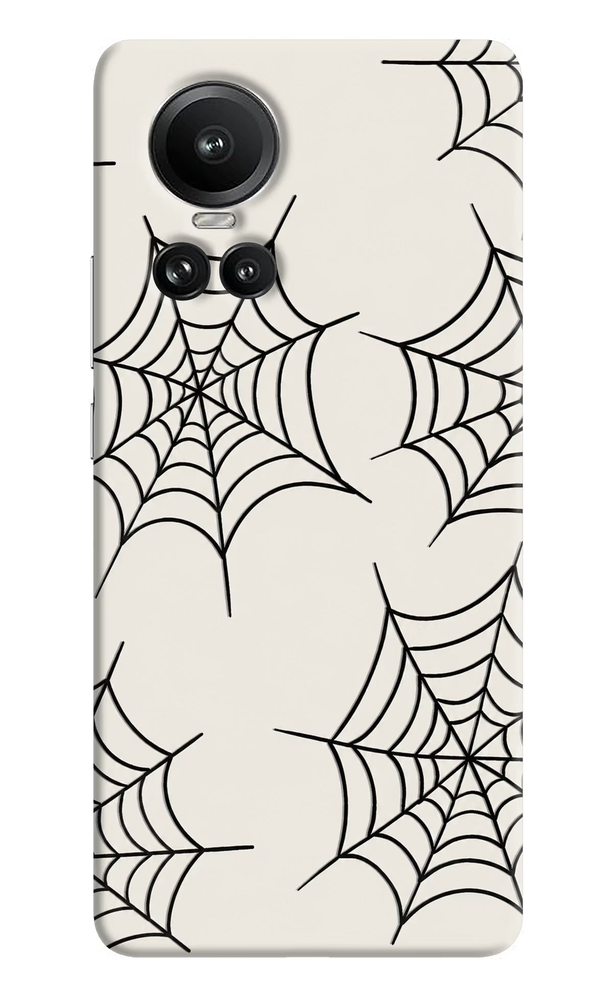 Spider Web Oppo Reno10 5G/10 Pro 5G Hard Case Back Cover by Casekaro