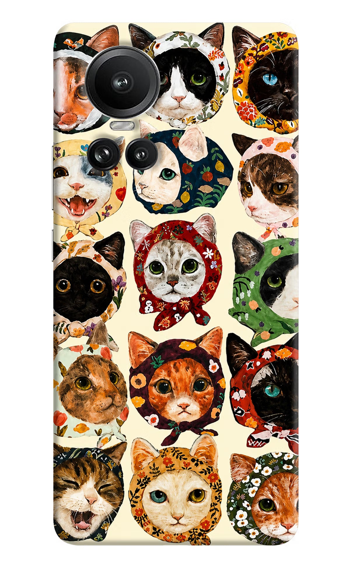 Cool Cat Oppo Reno10 5G/10 Pro 5G Back Cover
