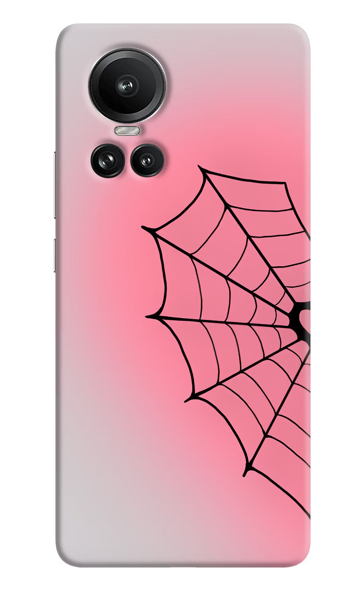 Pink Web Oppo Reno10 5G/10 Pro 5G Back Cover