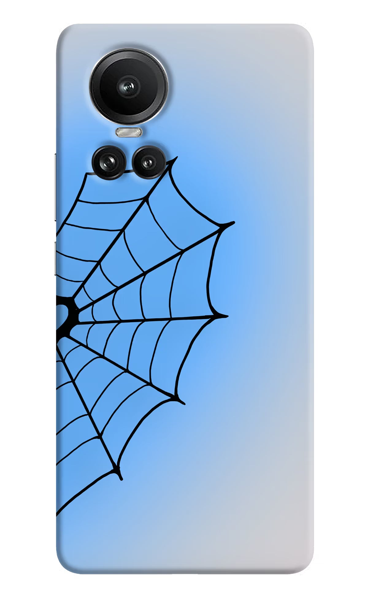 Blue Web Oppo Reno10 5G/10 Pro 5G Back Cover