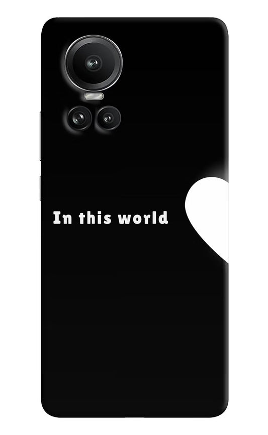 This World Oppo Reno10 5G/10 Pro 5G Hard Case Back Cover by Casekaro