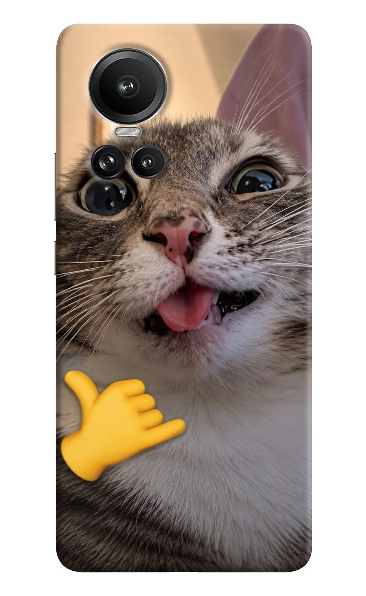Silly Cat Call Oppo Reno10 5G/10 Pro 5G Back Cover