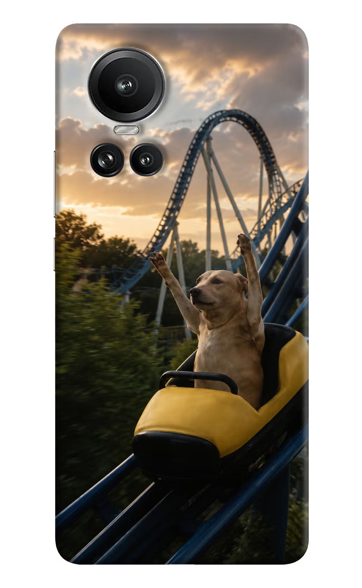 Rollercoaster Dog Oppo Reno10 5G/10 Pro 5G Back Cover
