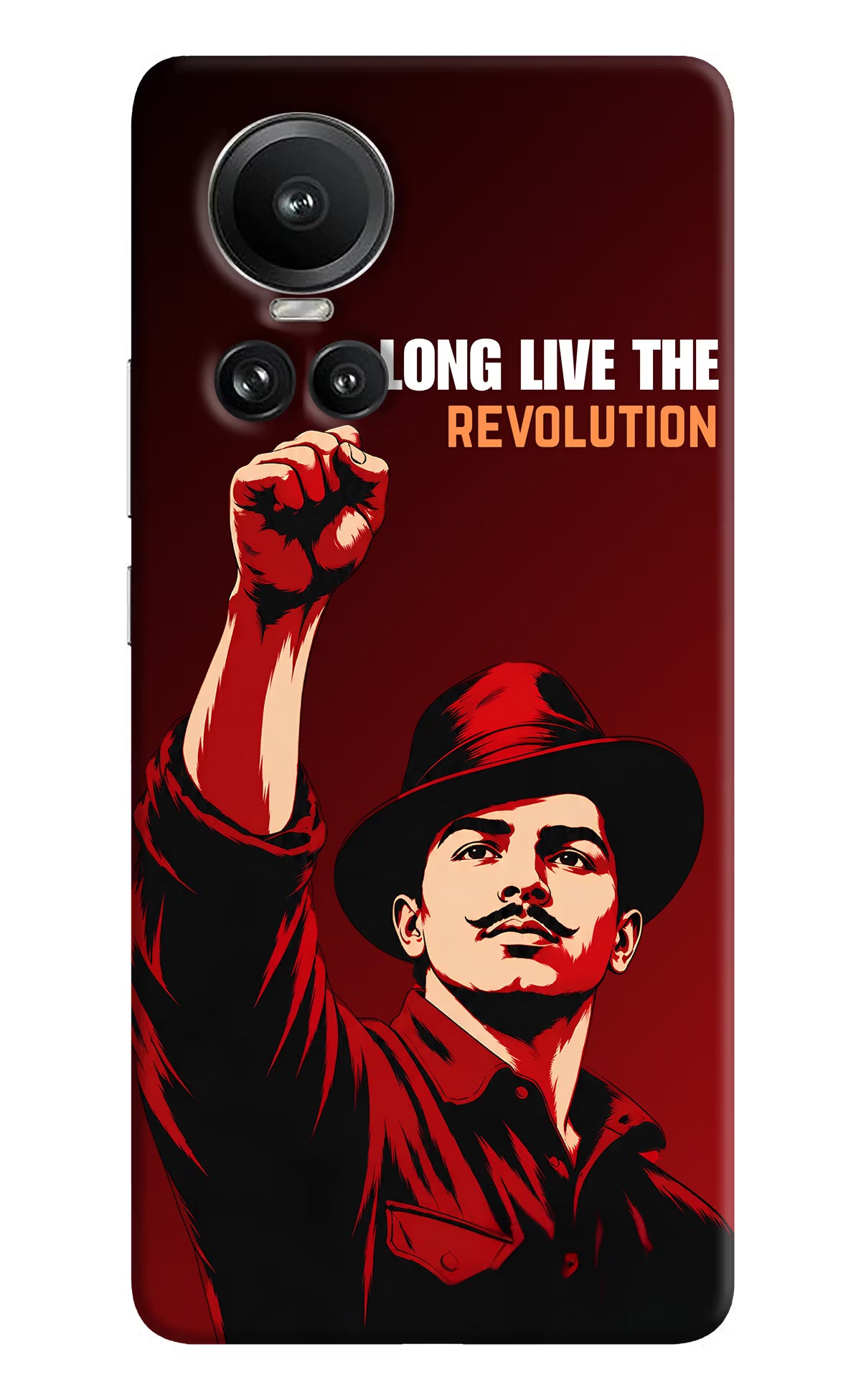 Bhagat Singh Revolution Oppo Reno10 5G/10 Pro 5G Back Cover