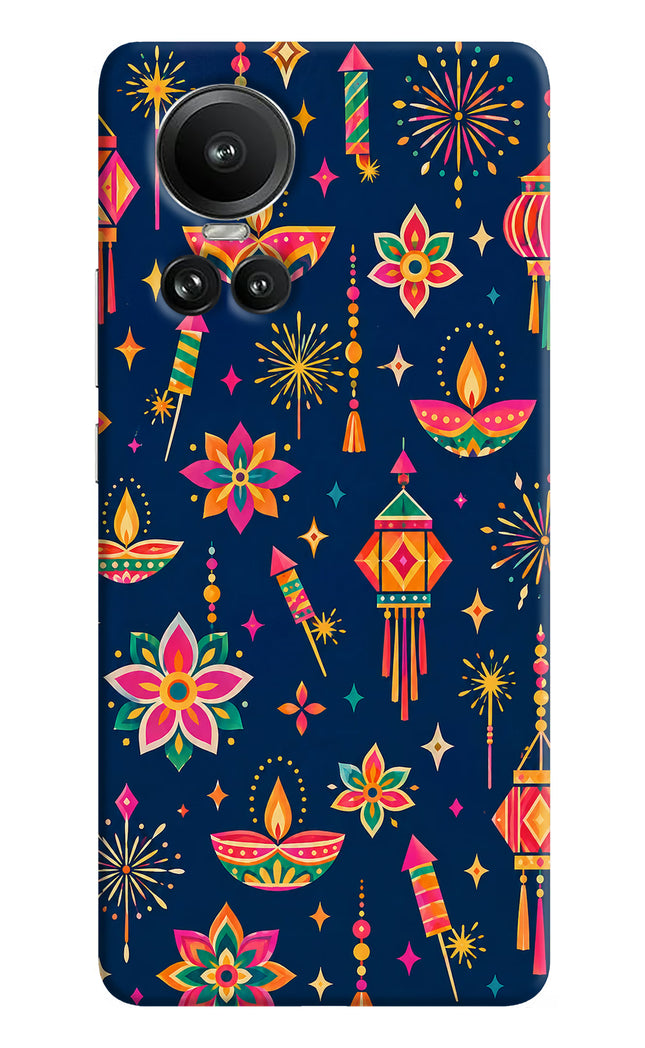 Festive Pop Oppo Reno10 5G/10 Pro 5G Hard Case Back Cover by Casekaro