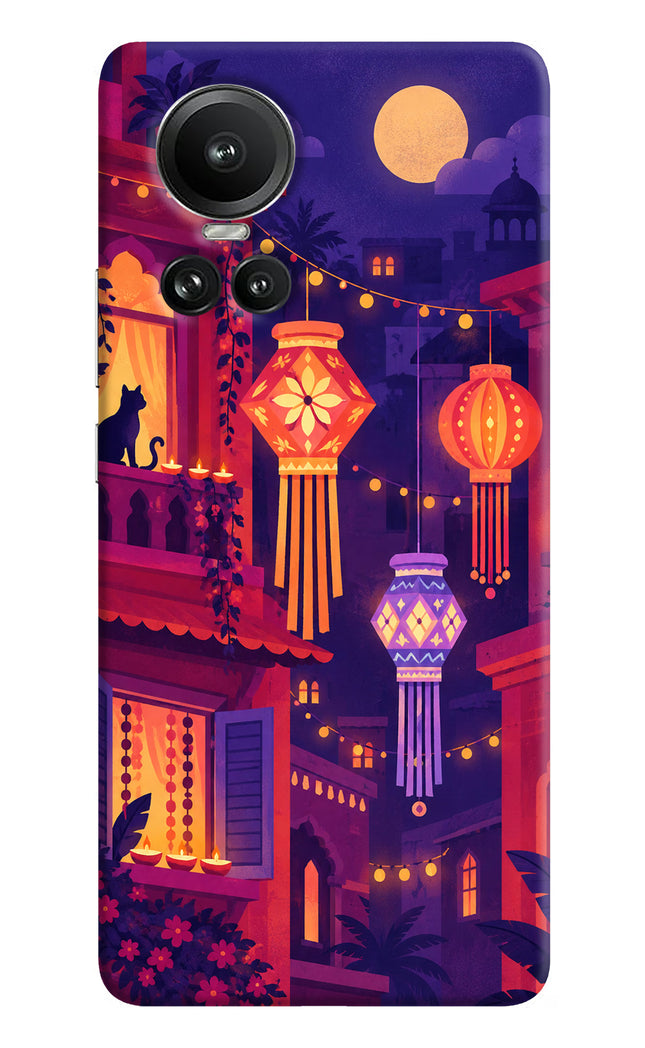 Lantern Lane Oppo Reno10 5G/10 Pro 5G Hard Case Back Cover by Casekaro