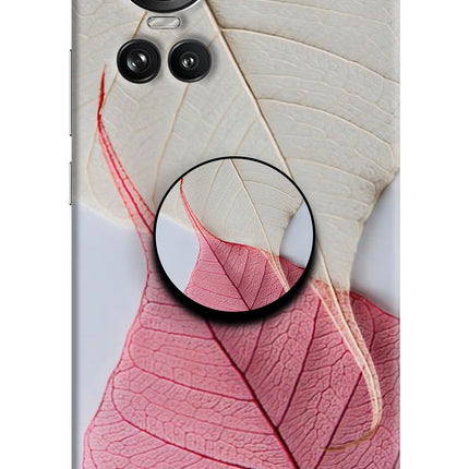 White Pink Leaf Oppo Reno10 5G/10 Pro 5G Pop Case by Casekaro