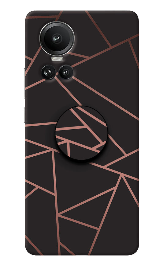 Geometric Pattern Oppo Reno10 5G/10 Pro 5G Pop Case