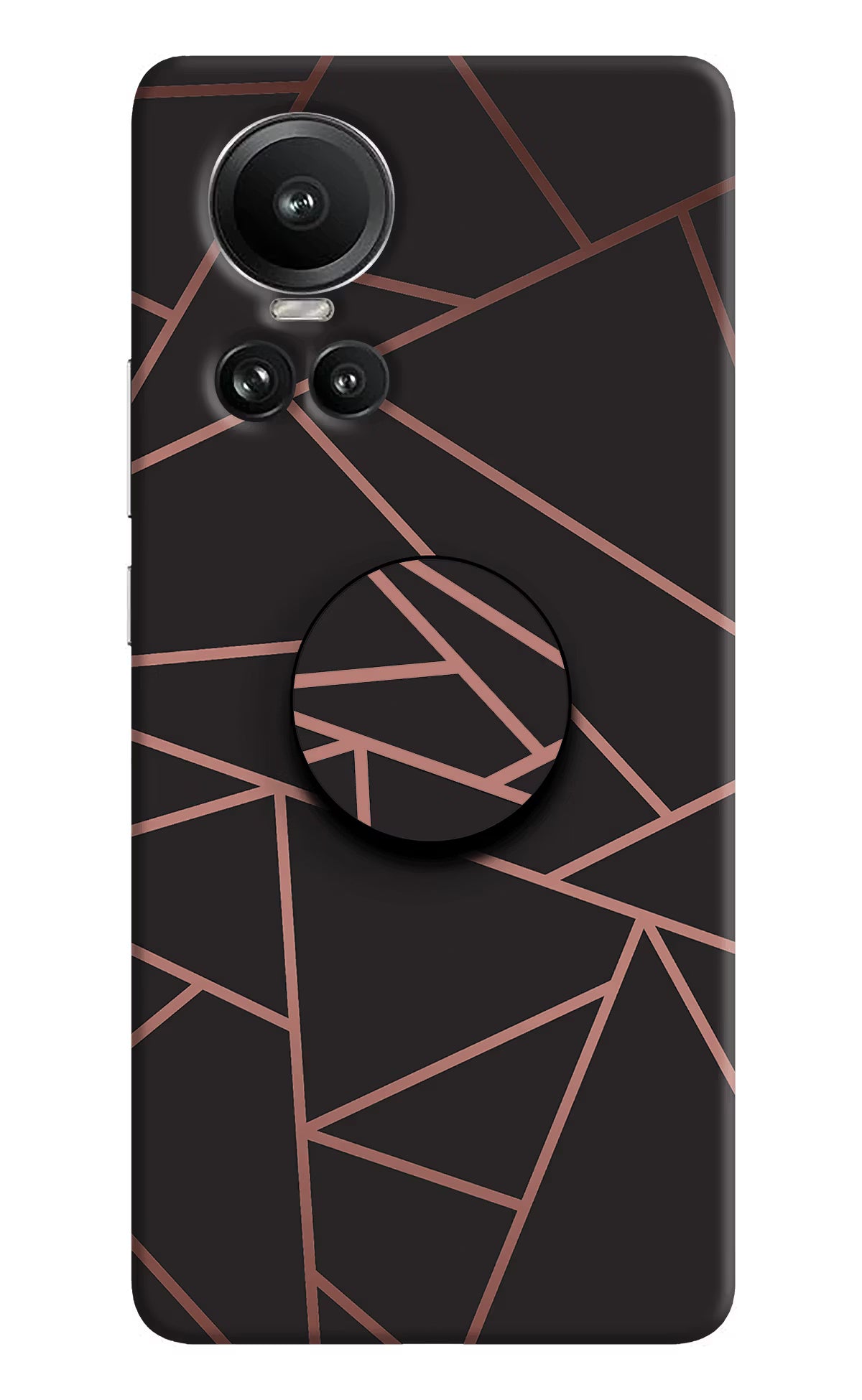 Geometric Pattern Oppo Reno10 5G/10 Pro 5G Pop Case by Casekaro