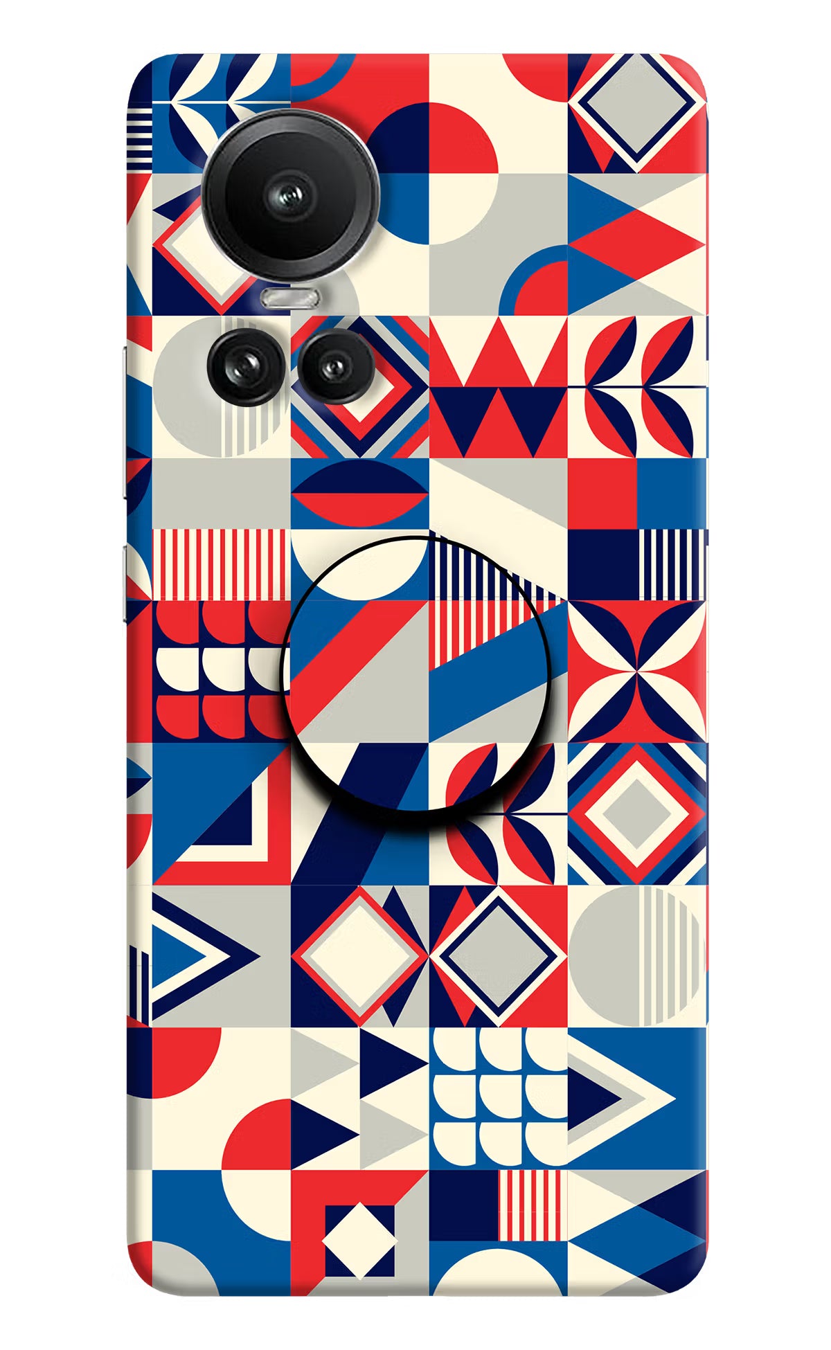 Colorful Pattern Oppo Reno10 5G/10 Pro 5G Pop Case by Casekaro