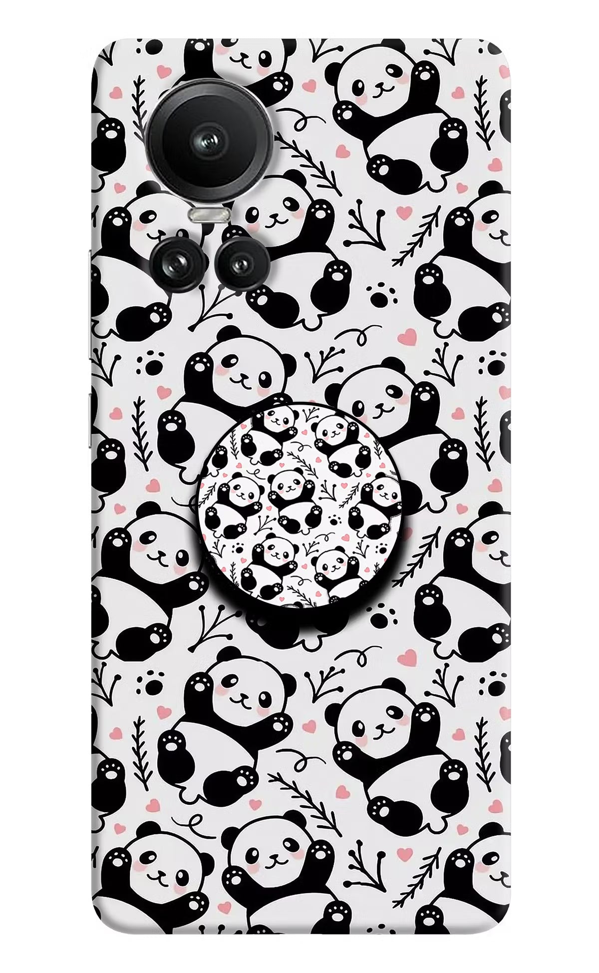 Cute Panda Oppo Reno10 5G/10 Pro 5G Pop Case by Casekaro