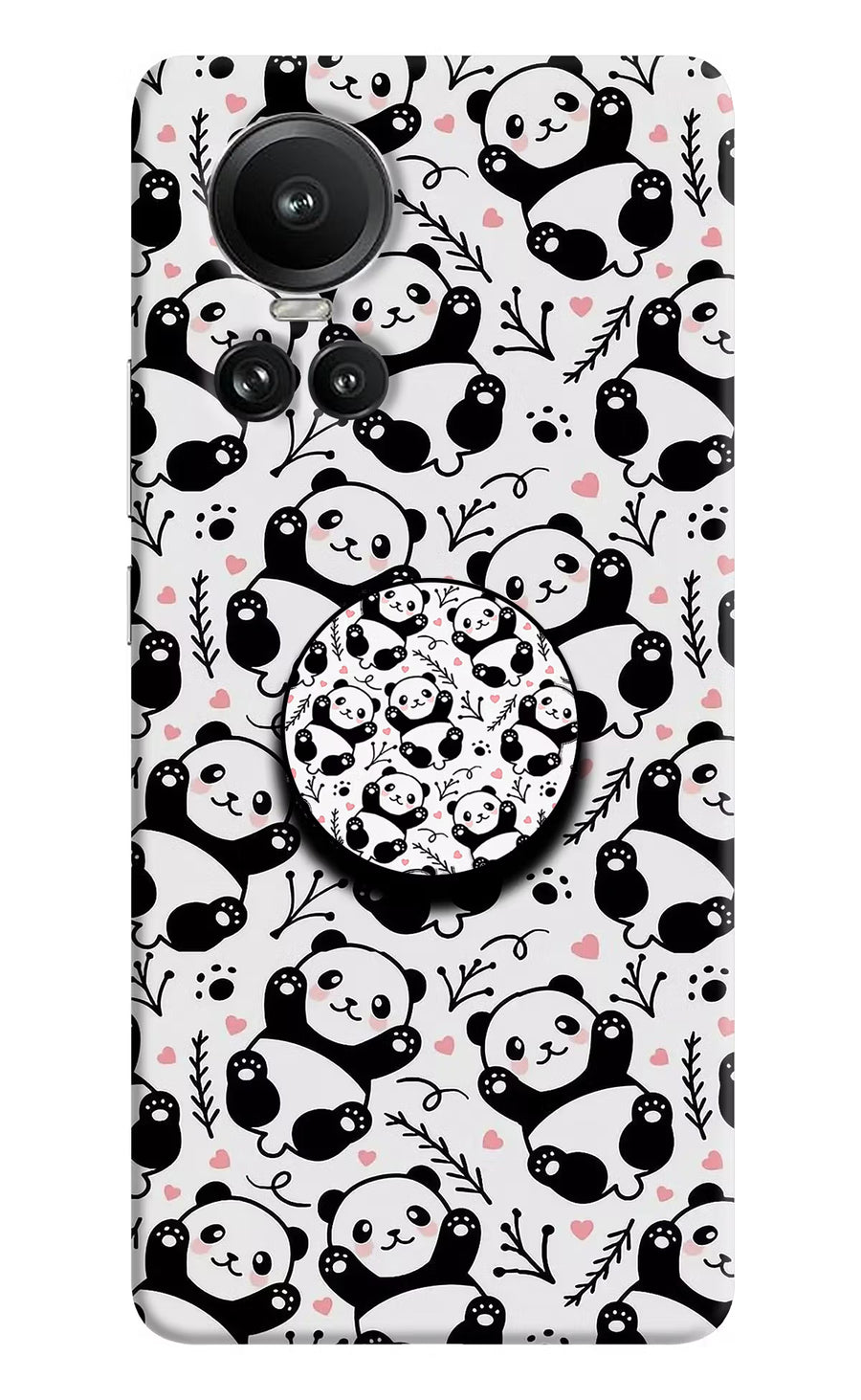 Cute Panda Oppo Reno10 5G/10 Pro 5G Pop Case, Hard case