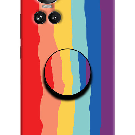 Rainbow Oppo Reno10 5G/10 Pro 5G Pop Case by Casekaro