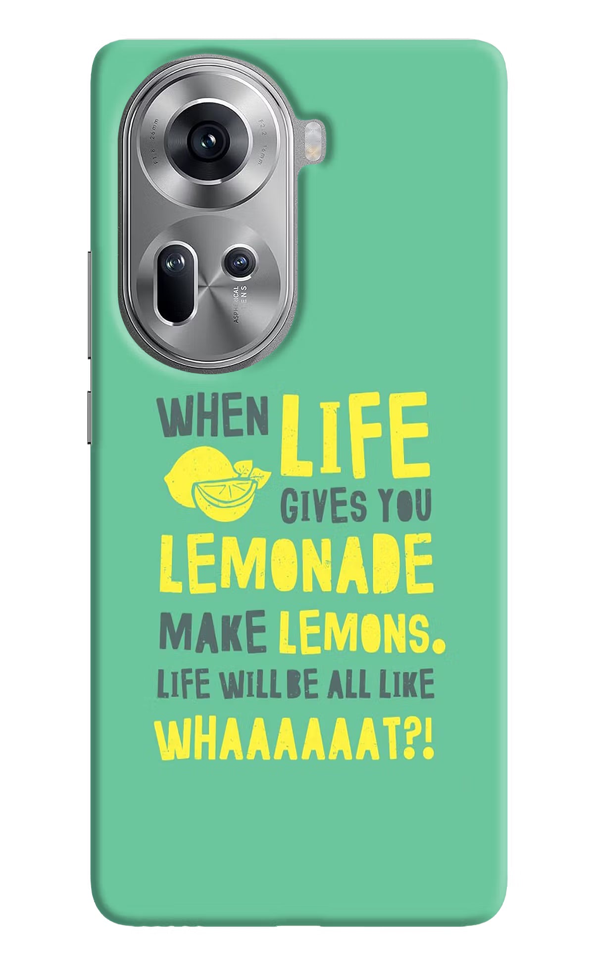 Quote Oppo Reno11 Hard Case Back Cover by Casekaro