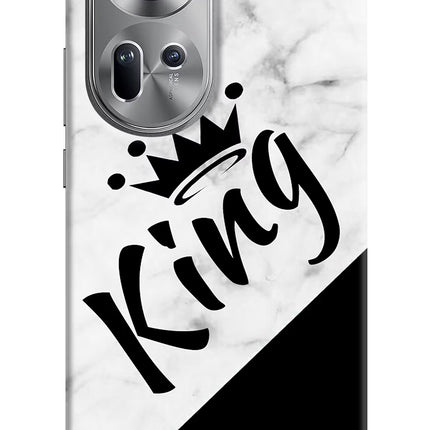 King Oppo Reno11 Hard Case Back Cover by Casekaro