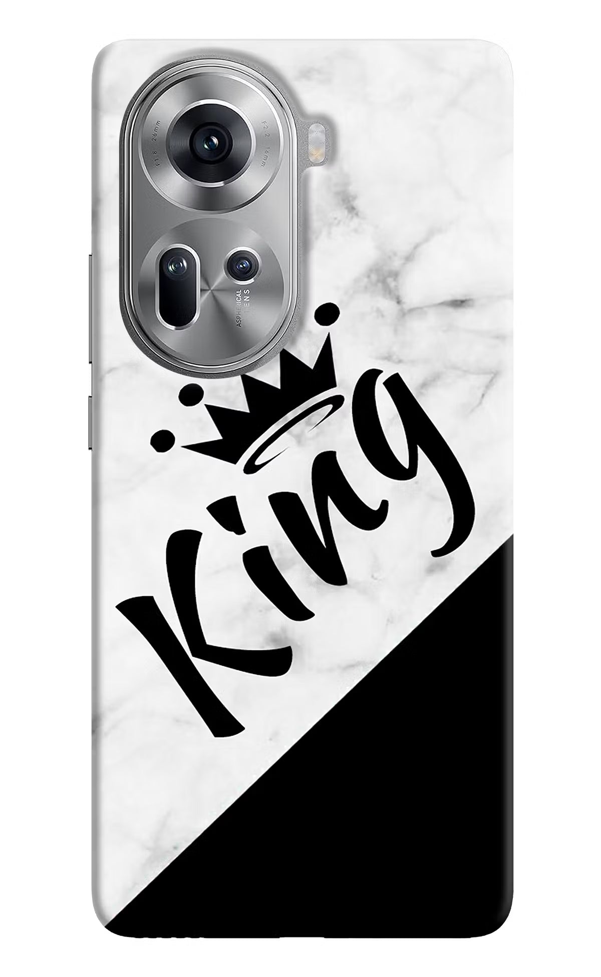 King Oppo Reno11 Hard Case Back Cover by Casekaro