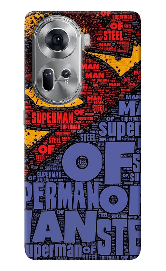 Superman Oppo Reno11 Back Cover