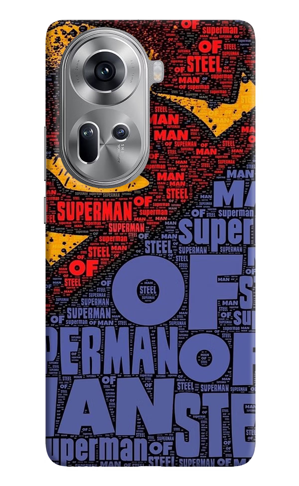 Superman Oppo Reno11 Hard Case Back Cover by Casekaro