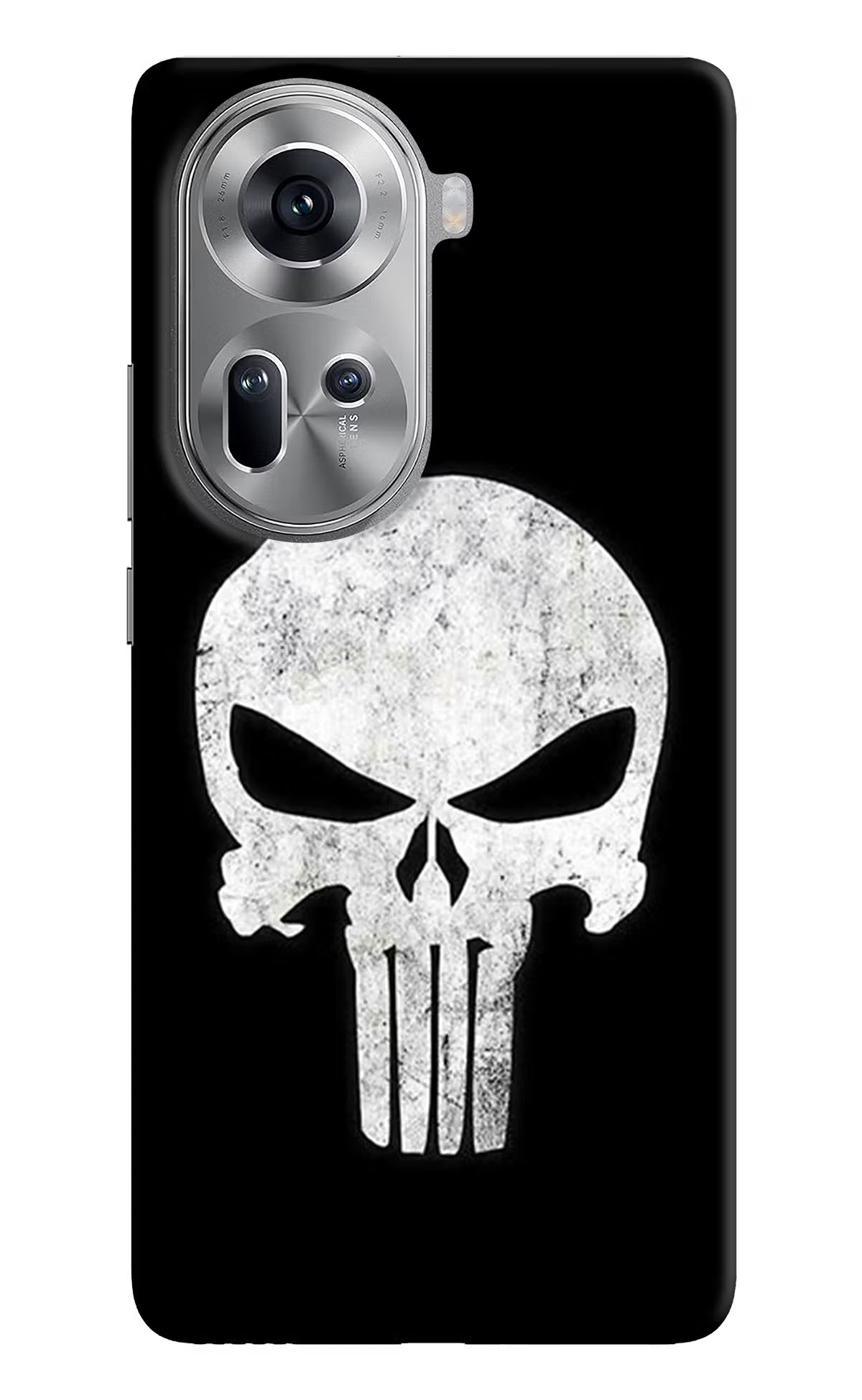 Punisher Skull Oppo Reno11 Hard Case Back Cover by Casekaro