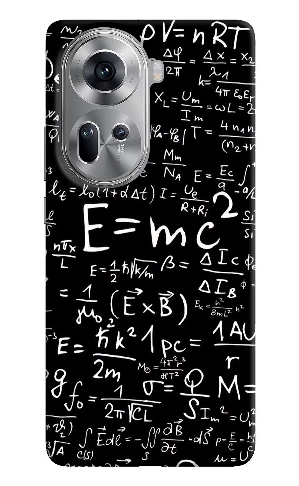 Physics Formula Oppo Reno11 Hard Case Back Cover by Casekaro
