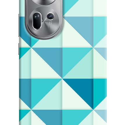 Abstract Oppo Reno11 Hard Case Back Cover by Casekaro