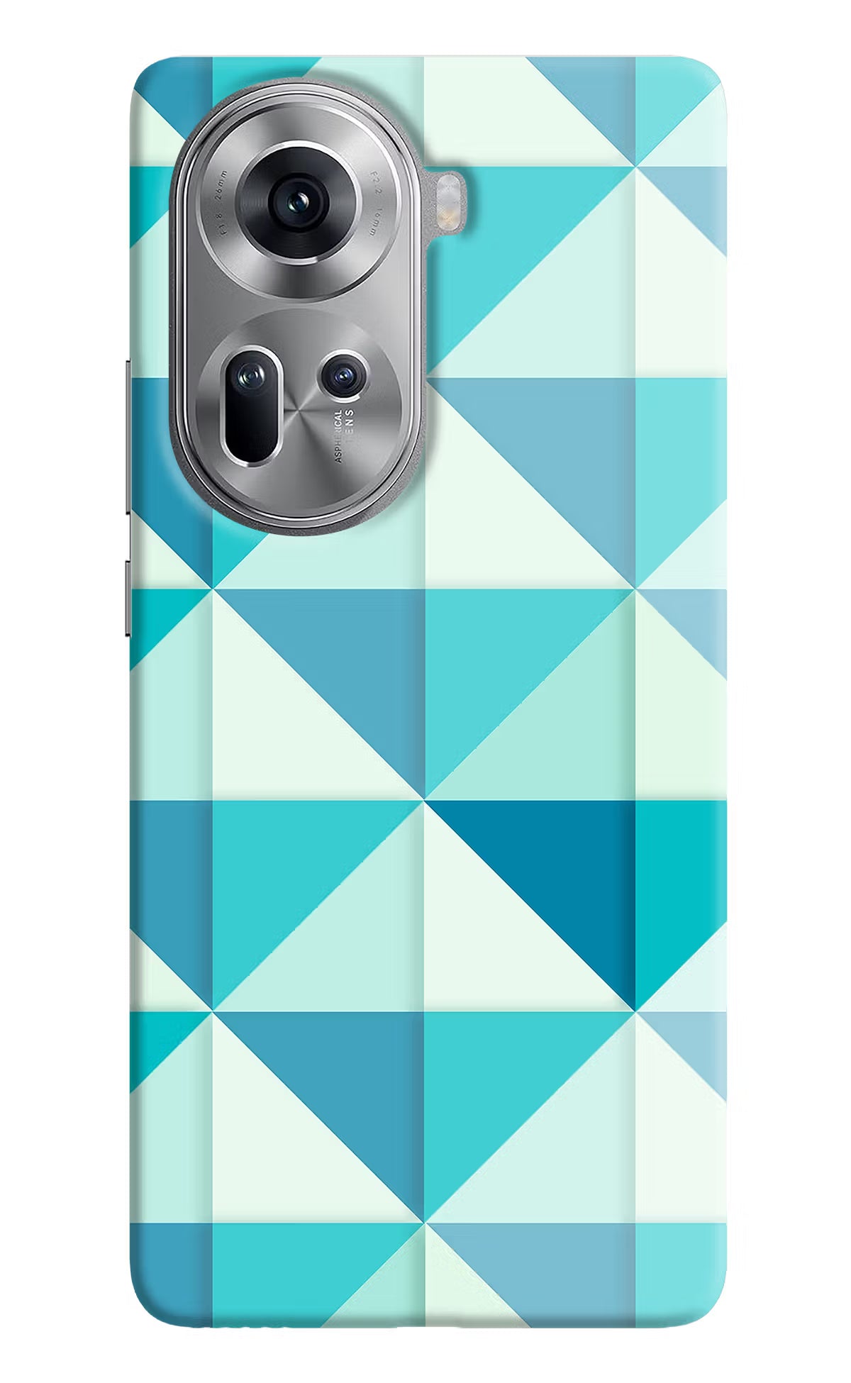 Abstract Oppo Reno11 Hard Case Back Cover by Casekaro
