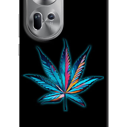 Weed Oppo Reno11 Hard Case Back Cover by Casekaro
