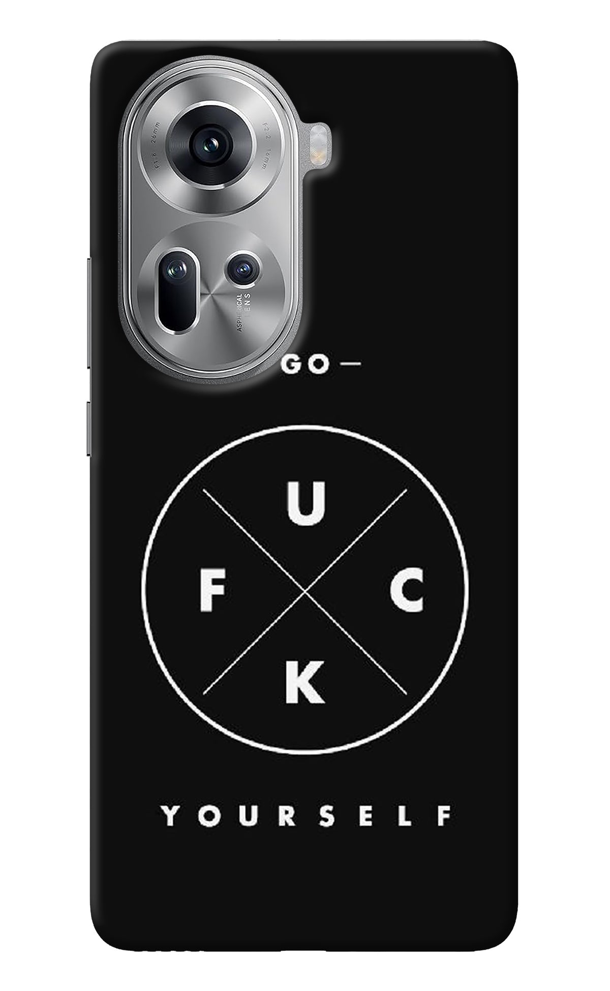 Go Fuck Yourself Oppo Reno11 Back Cover