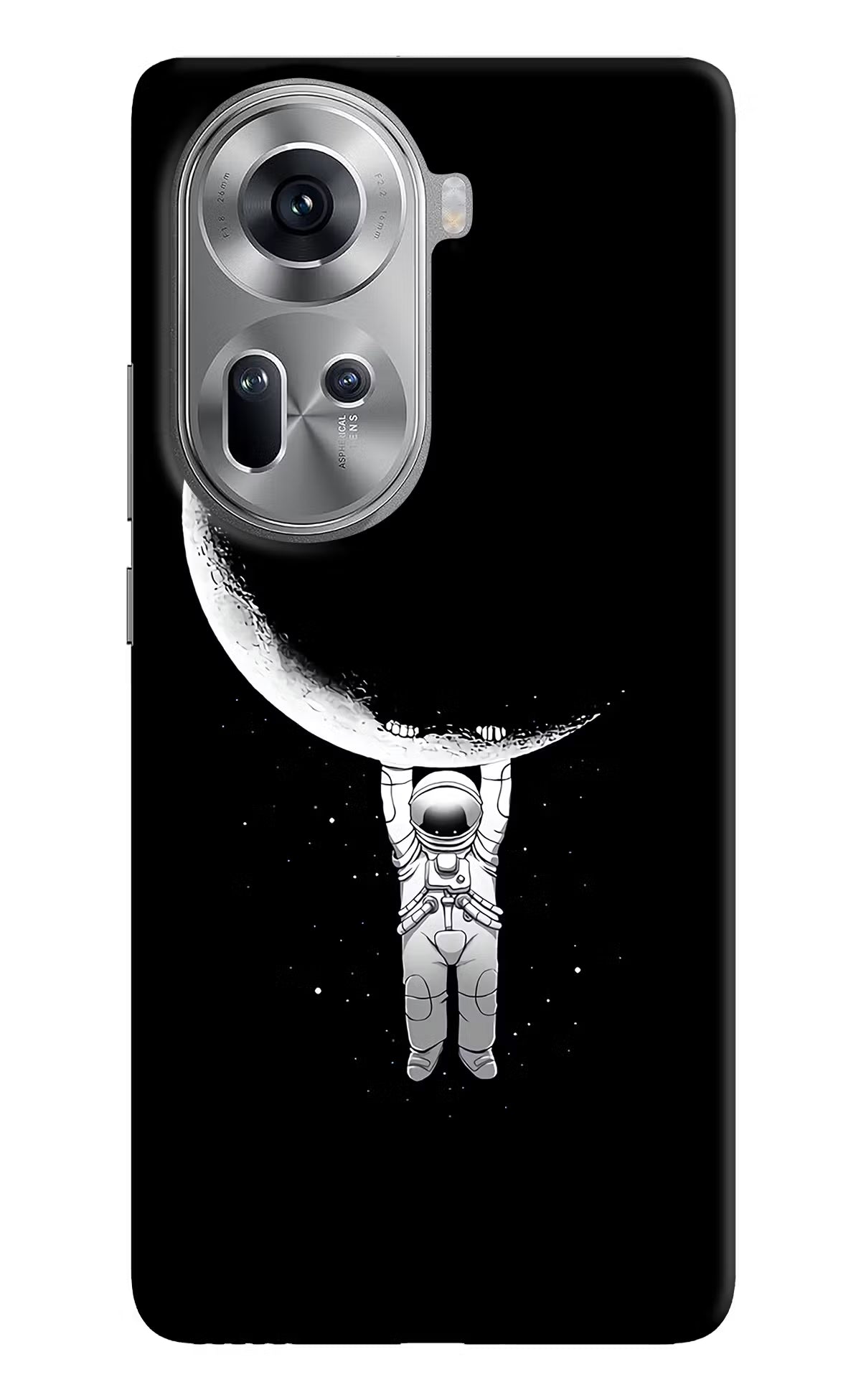 Moon Space Oppo Reno11 Hard Case Back Cover by Casekaro
