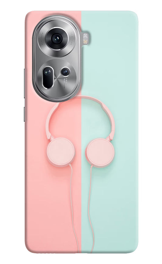 Music Lover Oppo Reno11 Hard Case Back Cover by Casekaro