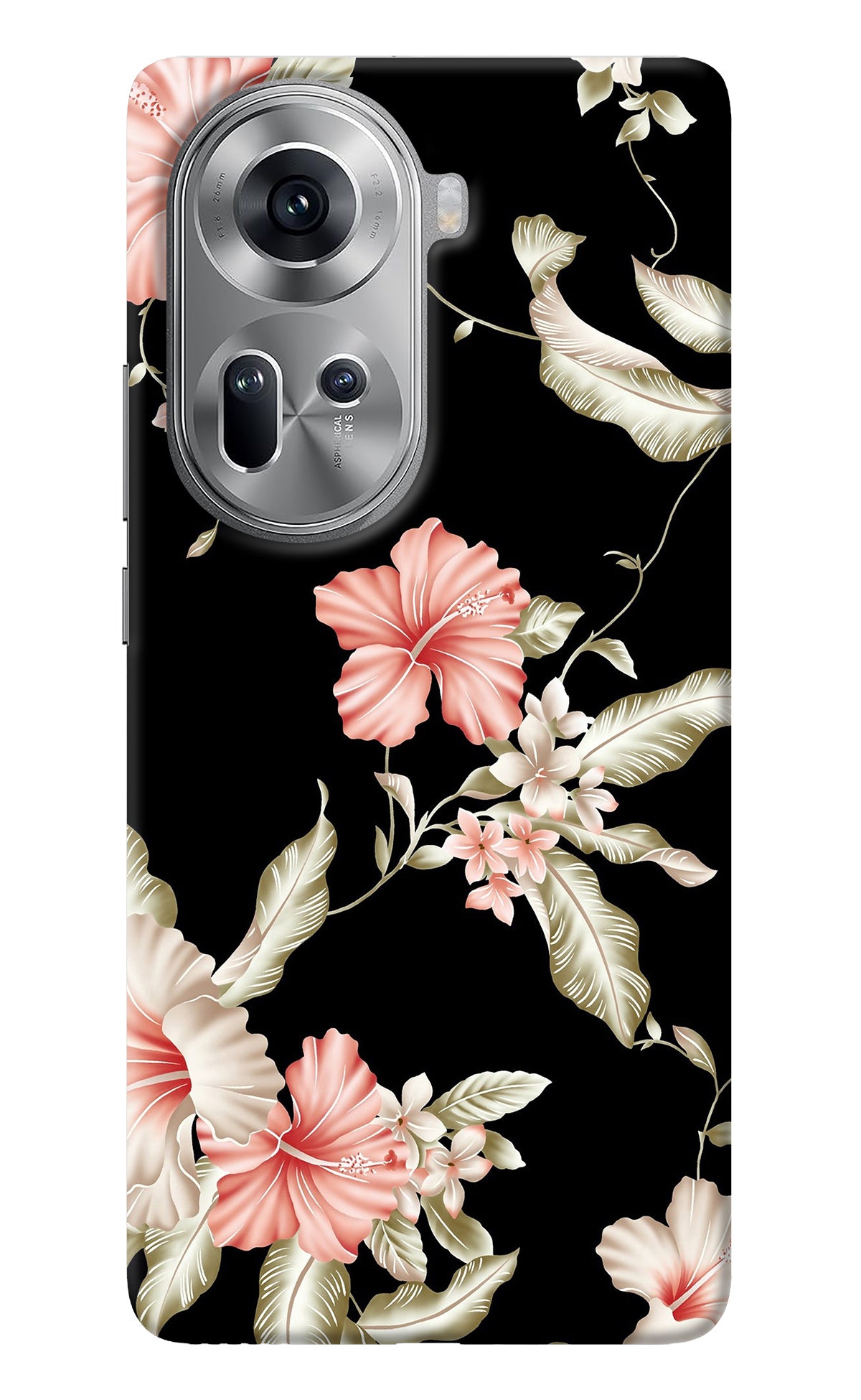 Flowers Oppo Reno11 Back Cover