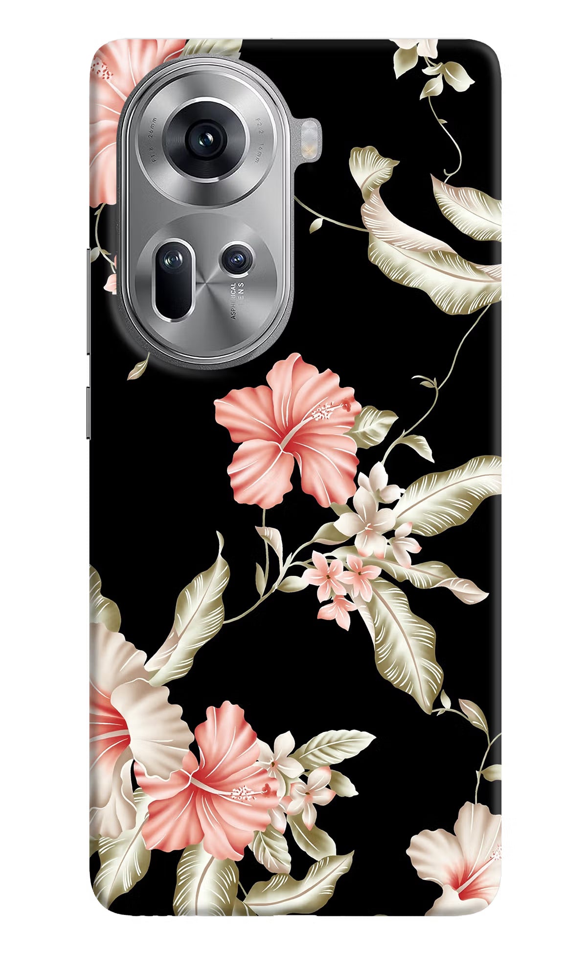 Flowers Oppo Reno11 Hard Case Back Cover by Casekaro