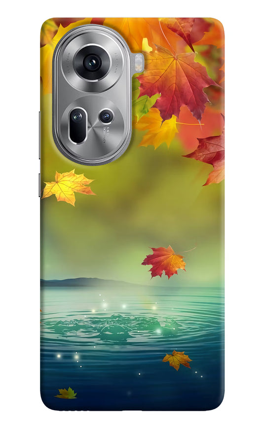 Flowers Oppo Reno11 Hard Case Back Cover by Casekaro