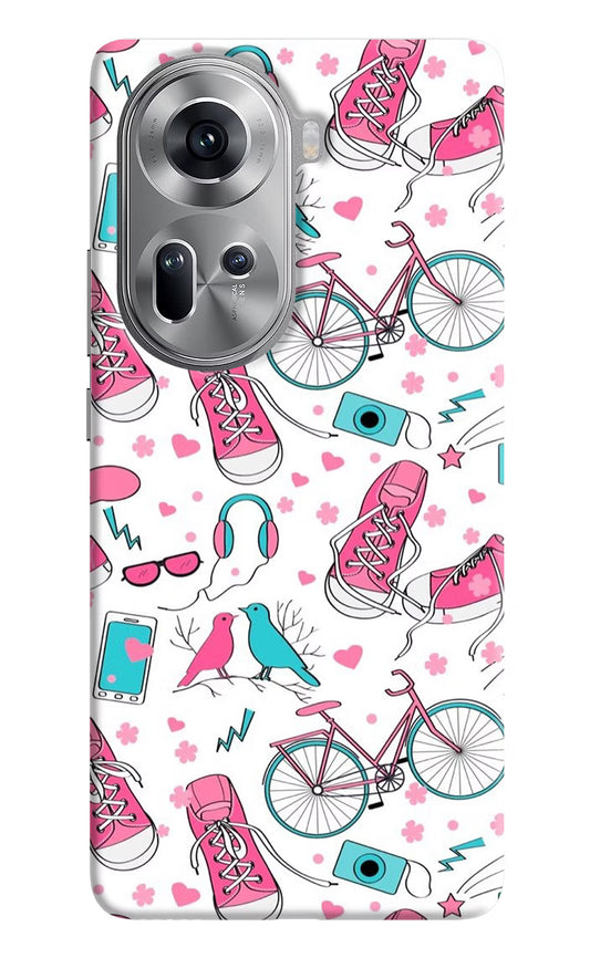 Artwork Oppo Reno11 Hard Case Back Cover by Casekaro