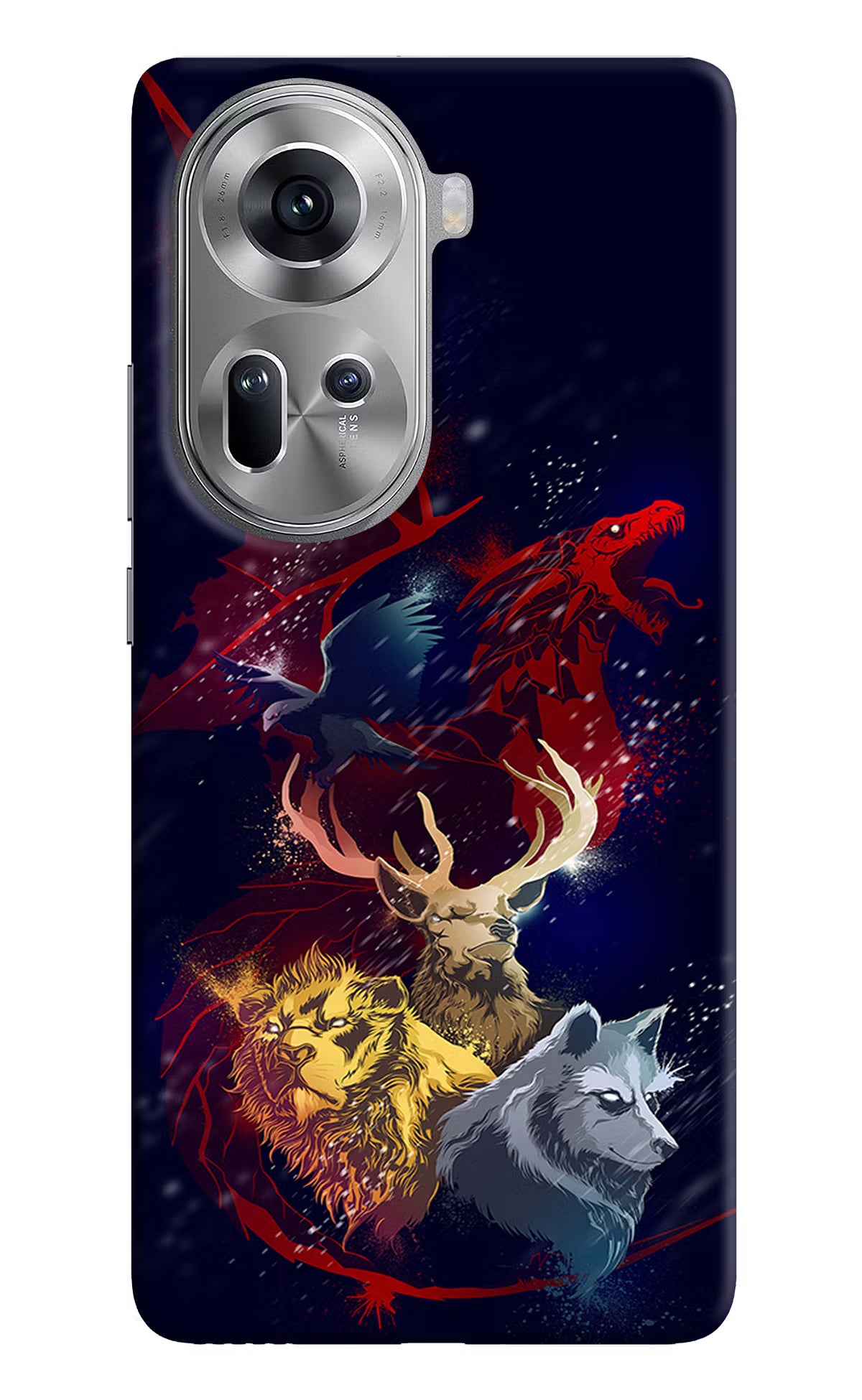 Game Of Thrones Oppo Reno11 Hard Case Back Cover by Casekaro