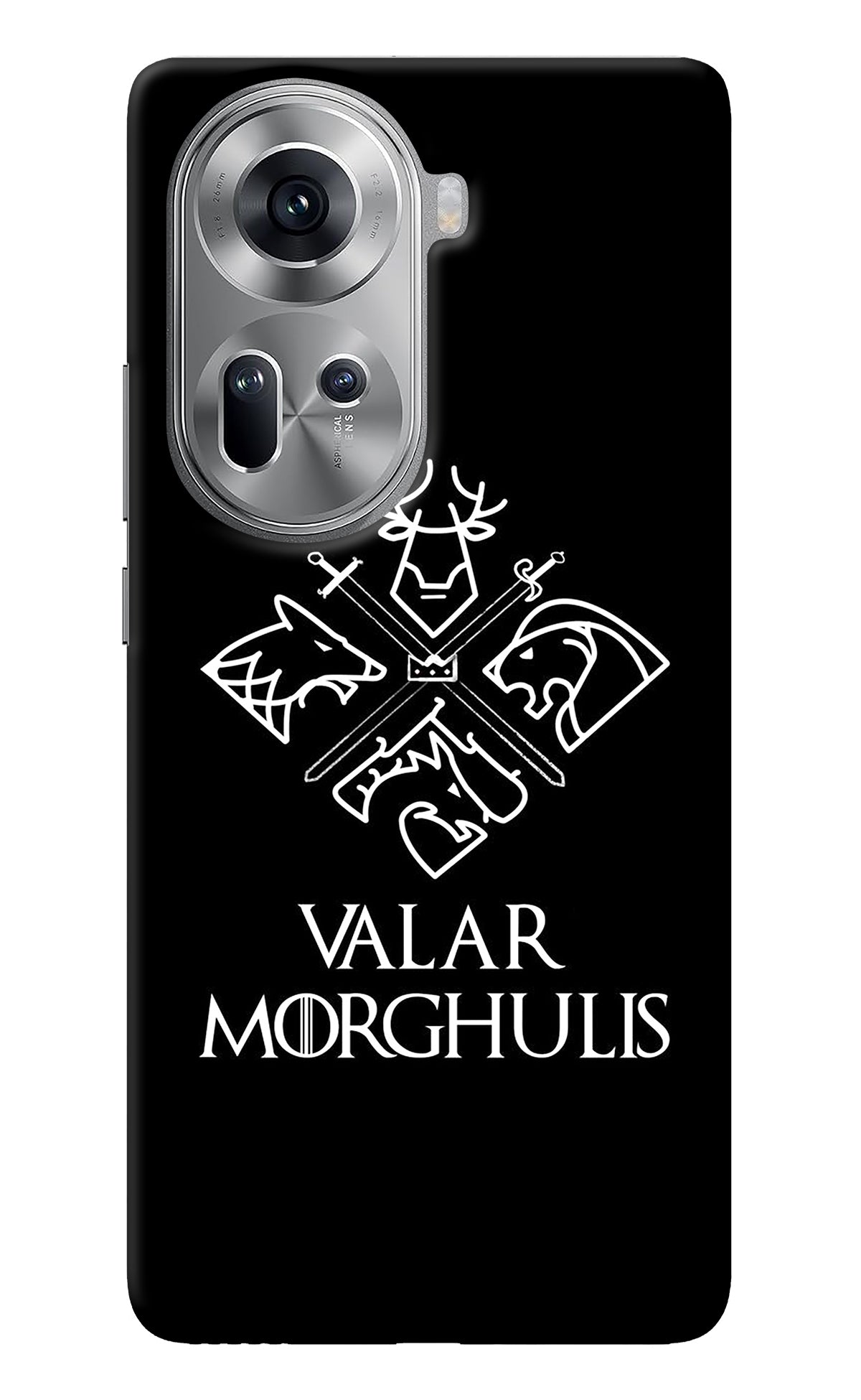 Valar Morghulis | Game Of Thrones Oppo Reno11 Back Cover