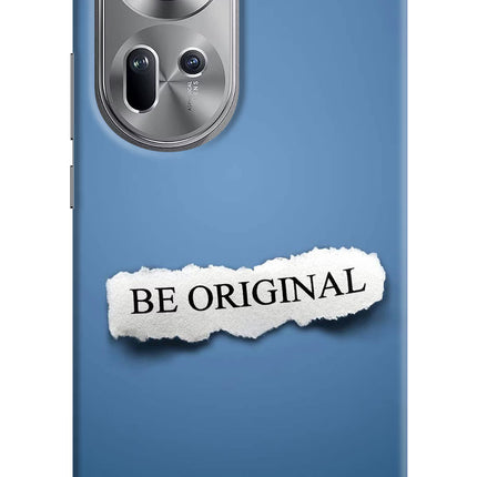 Be Original Oppo Reno11 Hard Case Back Cover by Casekaro