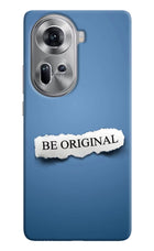 Be Original Oppo Reno11 Hard Case Back Cover by Casekaro