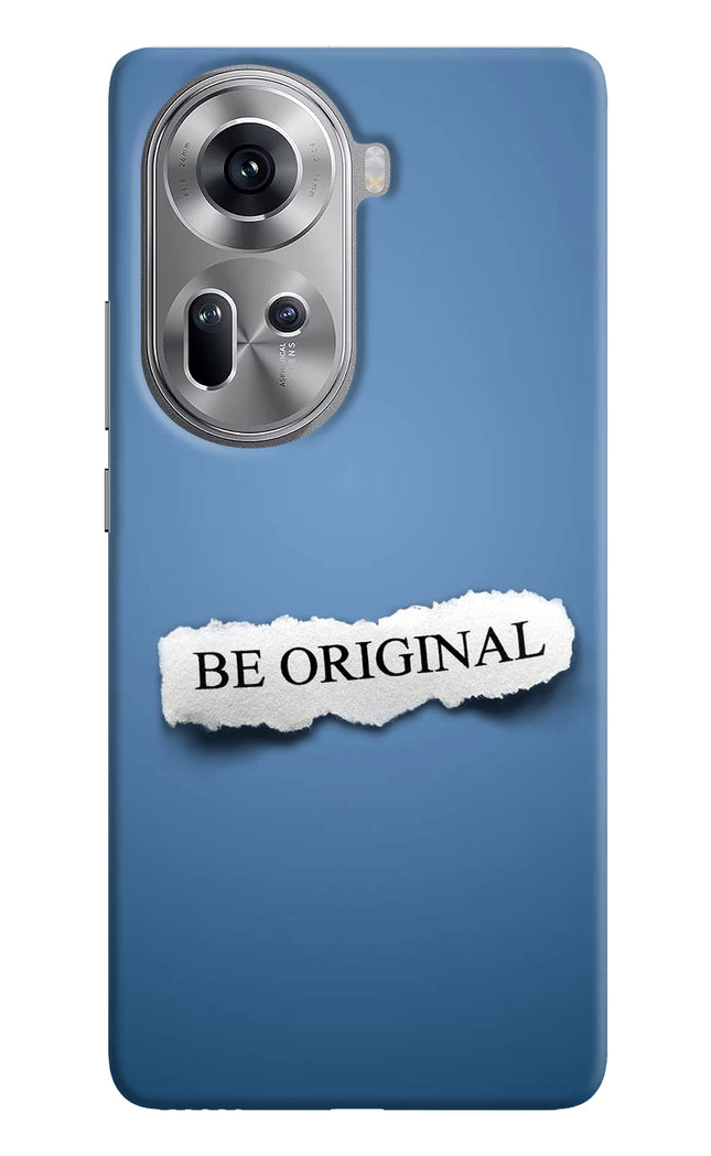 Be Original Oppo Reno11 Hard Case Back Cover by Casekaro