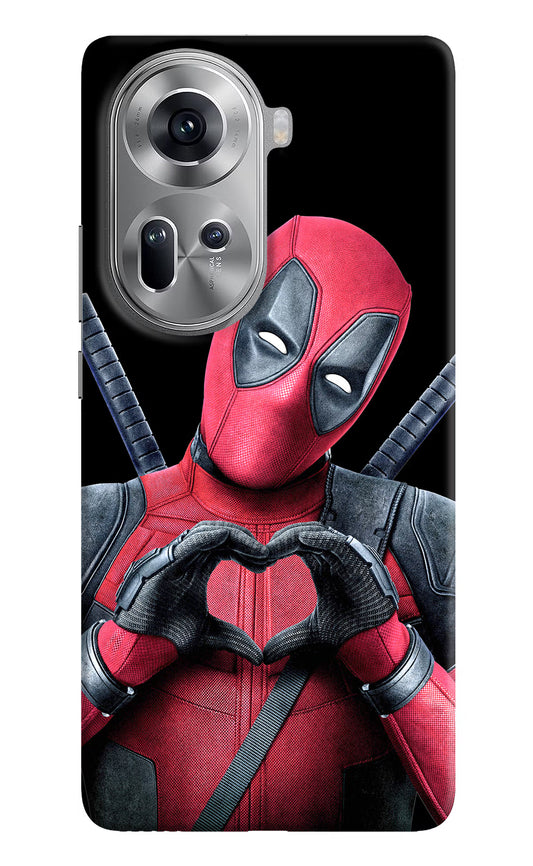 Deadpool Oppo Reno11 Hard Case Back Cover by Casekaro