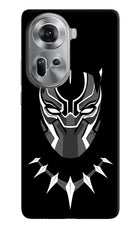 Black Panther Oppo Reno11 Hard Case Back Cover by Casekaro
